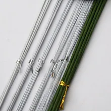От 18 калибр до 28 калибр белая бумажная покрытая проволока для флористики 2" флористическая проволока набор инструментов