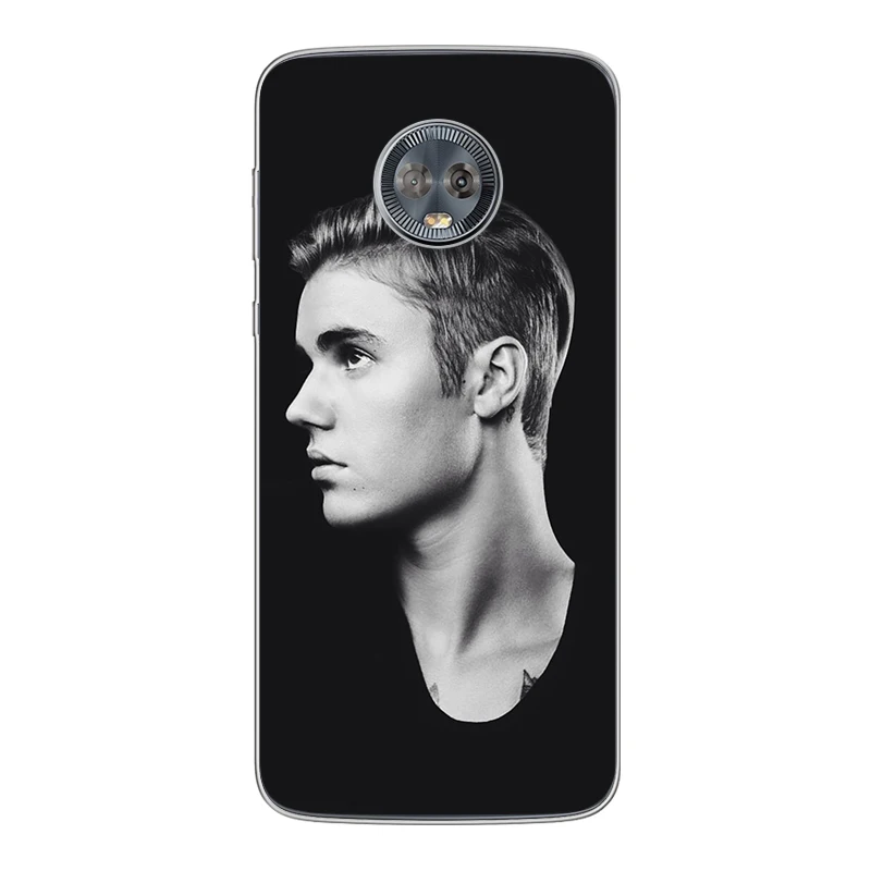 ciciber for Motorola Moto C Z2 Z3 ONE P30 G4 G5 G5S G6 E3 E4 E5 Play Plus Power M X4 Soft silicone TPU Justin Bieber Phone Cases