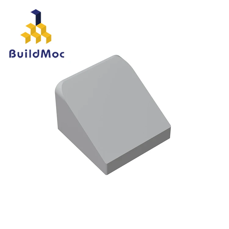 BuildMOC склон 30 1x1x2/3 кирпич Technic changever Catch для строительных блоков части DIY развивающие творческие подарочные игрушки - Цвет: M0690-22