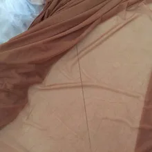 160 см ширина 1 метр загар кожи Обнаженная 4 способа стрейч тонкая сеточная ткань, высокая растягивающаяся ткань сетки, хорошее качество для нижнего белья