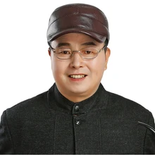 Новинка г. модные плоская крыша армейские кепки Повседневная sun Солнцезащитная шляпа бейсболка из натуральной кожи Кепки для мужчин и женщин gorras