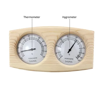 

2 In 1 Sauna Thermometer Hygrometer