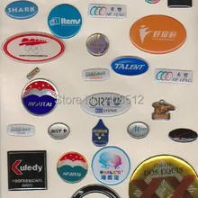 1000 шт напечатанный на заказ Цветной фон купол эпоксидная этикетка смола наклейка печать