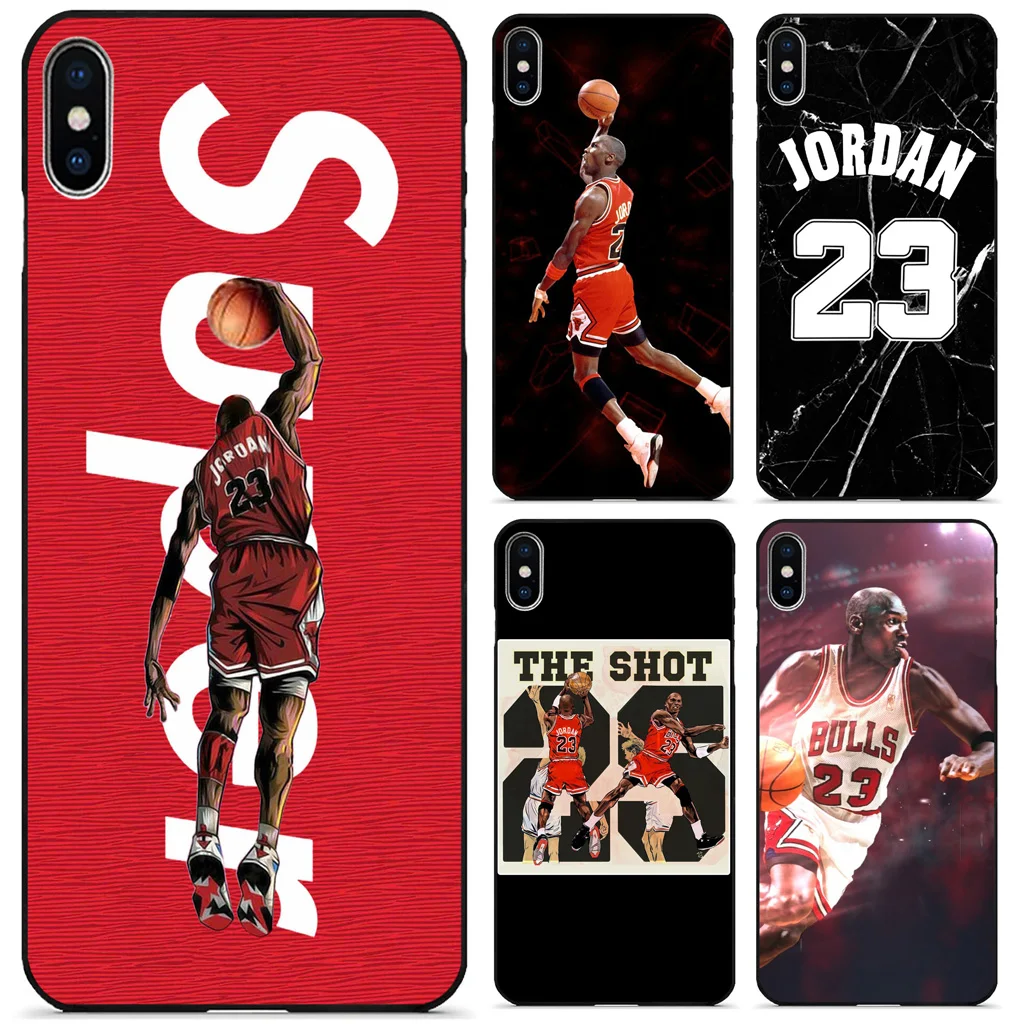 

Sports Jordan Silicone Case for Huawei P20 Pro Lite Mate 20 P30 PSmart 2019 P Smart-Z Soft Luxury Matte Phone Cover Coque