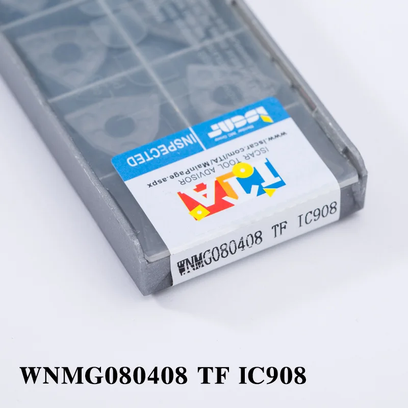WNMG080408 TF IC908 WNMG432 HSS Thread Carbide Cutter Boring Head High Quality CNC Machine 10PCS / Set Turning Tool | Инструменты