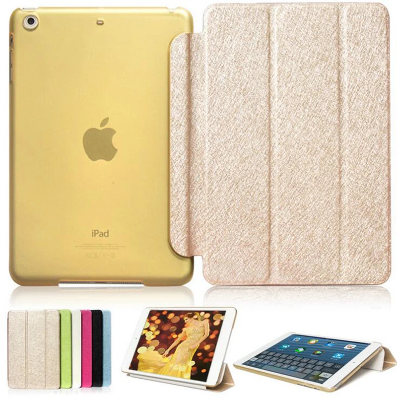 

For Apple iPad Mini 1 2 3 For apple iPad 7.9 Case Retina Display Wake Up Sleep Function Smart Flip Stand PU Leather Cover Case