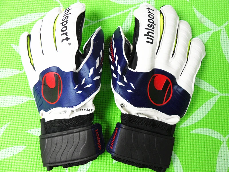 Uhlsport marca guantes de portero de fútbol nuevo del portero profesional luvas de guantes de arquero guantes de portero|glove leather|gloves operaglove box gloves -