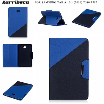 

Combo color PU leather cover for Samsung Galaxy Tab A 10.1 (2016) T580 T585 tablet case coque etui husa kryt funda tok puzdra