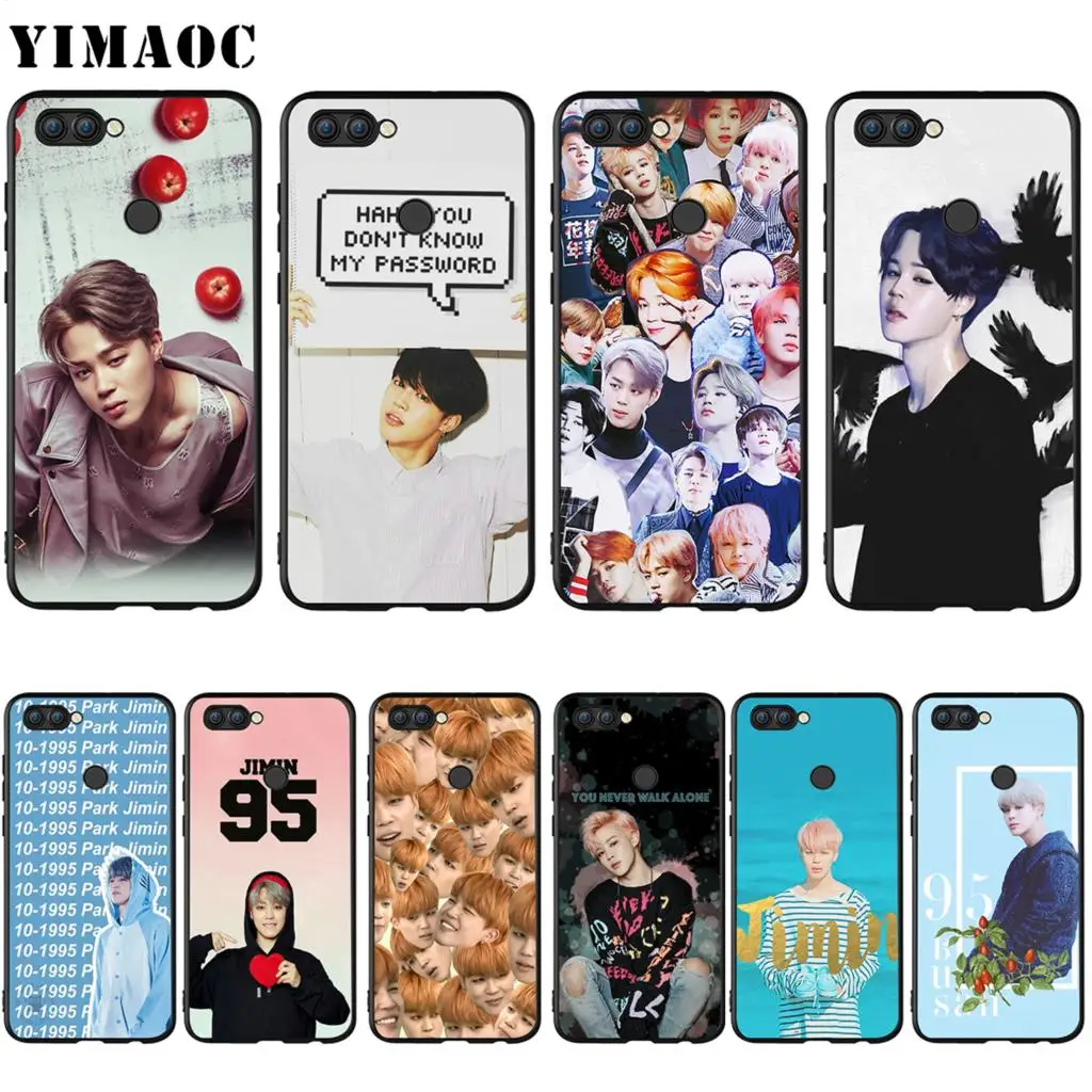

YIMAOC Park Jimin Silicone Case for Huawei Honor 6a 7a 7c 7x 8 9 10 Lite Pro Y6 Prime 2018 2017