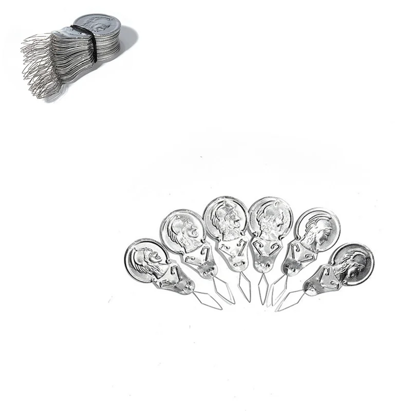 

NEW 2019 50pcs/lot Sliver Bow Wire Needle Threader Hand Machine Sewing Stitch Insertion Tool High Quality