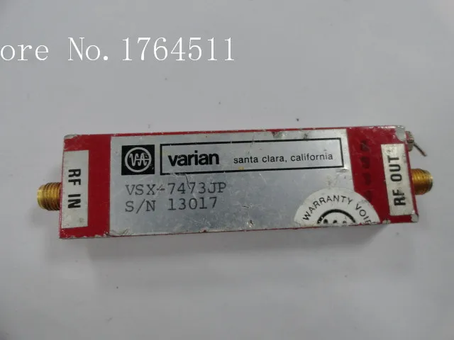 

[BELLA] The supply of VARIAN VSX-7473JP RF low noise amplifier 15V SMA