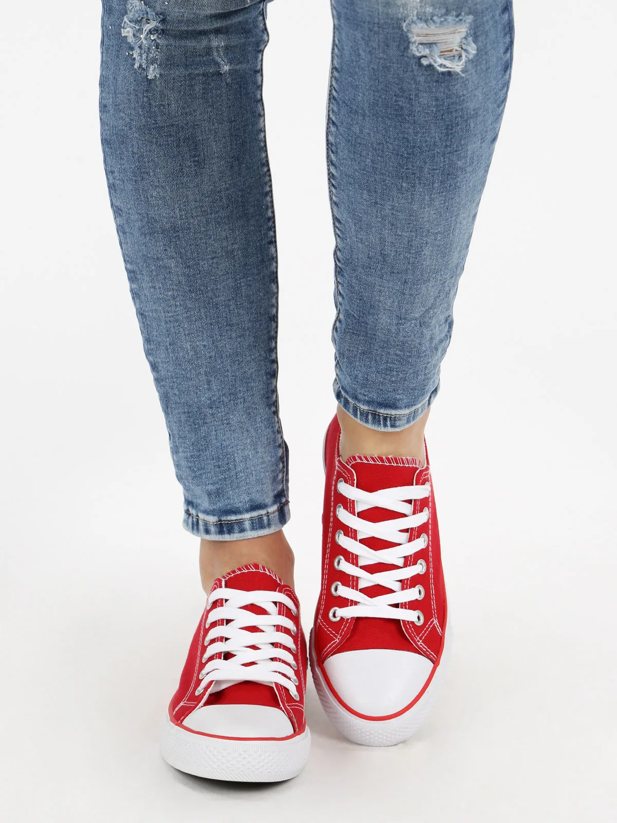 high flat sneakers