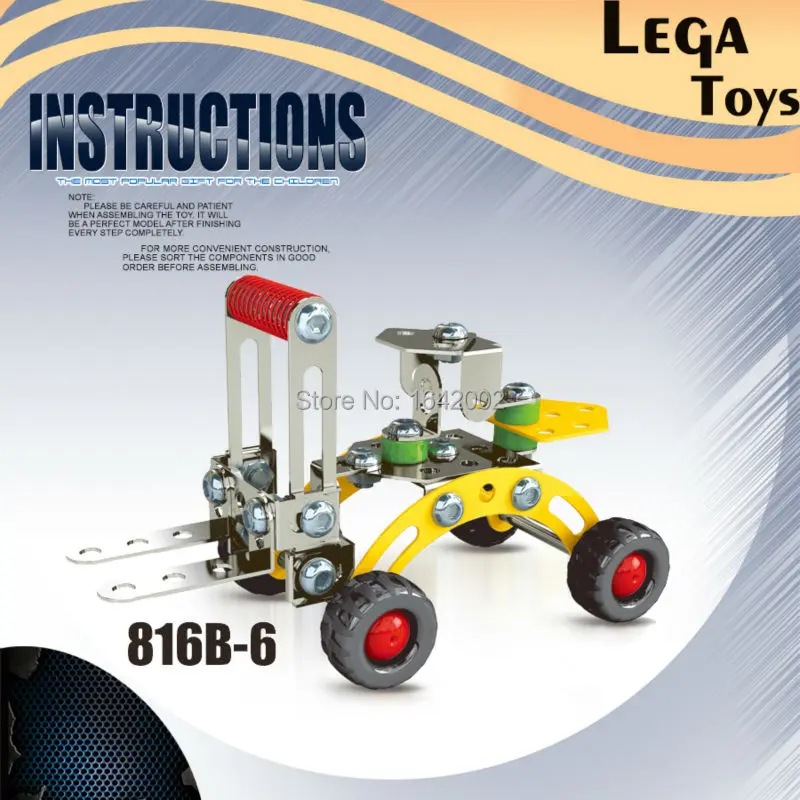 

3D Metal Blocks Model Assembly Concept Educational a toys for children Constructor Building set Block kit Kids Toys for adults