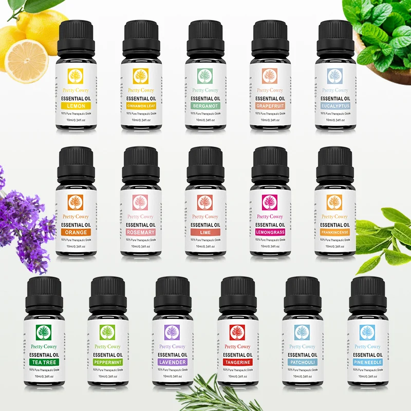 Pretty cowry tea tree эфирные масла 100% чистый натуральный 10 мл органическое масло для