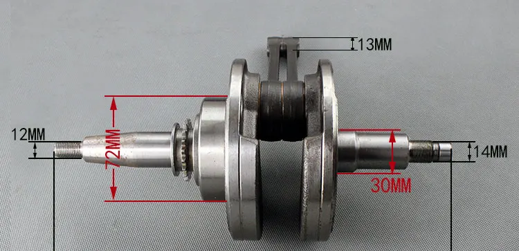 Коленчатый вал мотоцикла для Yamaha Virago XV250 V Star маршрут 66 QJ KEEWAY Supershadow Cruiser Dorado Vento V-thunder COLT 2V49FMM