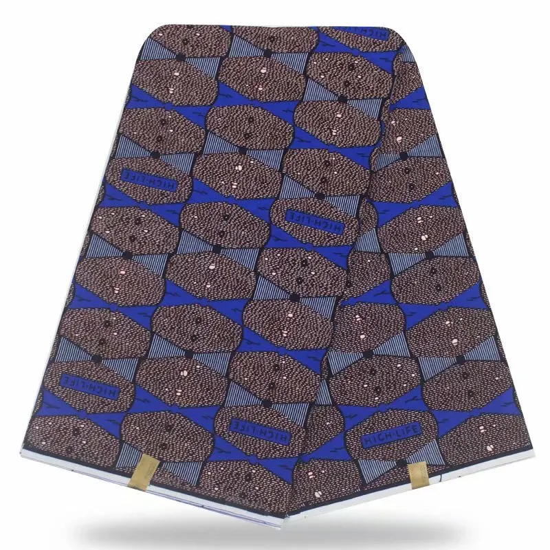 

Veritable Hollandais High Quality 100% Cotton Ankara African Wax Print Fabric Hot Sale 2019 New Hollandais Dutch Wax Fabric
