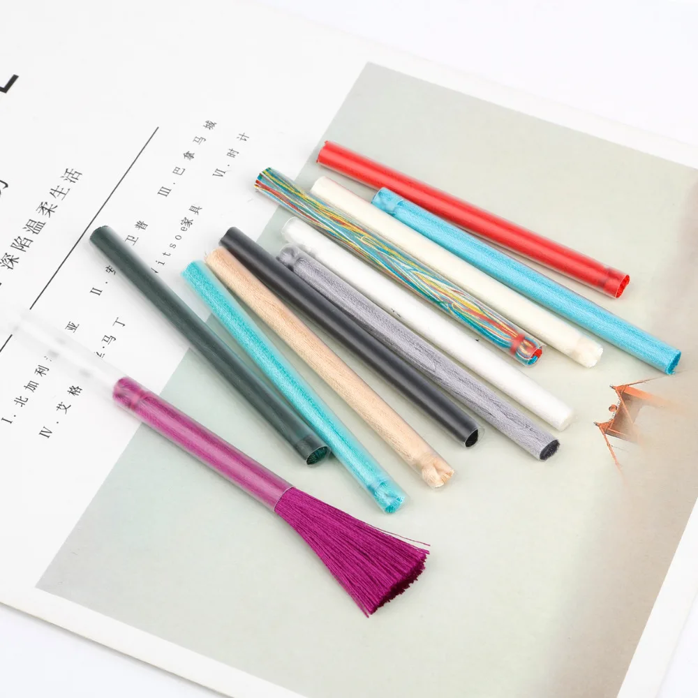 

New Fashion 5/10Pcs Handmade 90mm Long Tassel 100% Rayon Silk Tassel For Earring Findings Jewelry Making DIY Materials