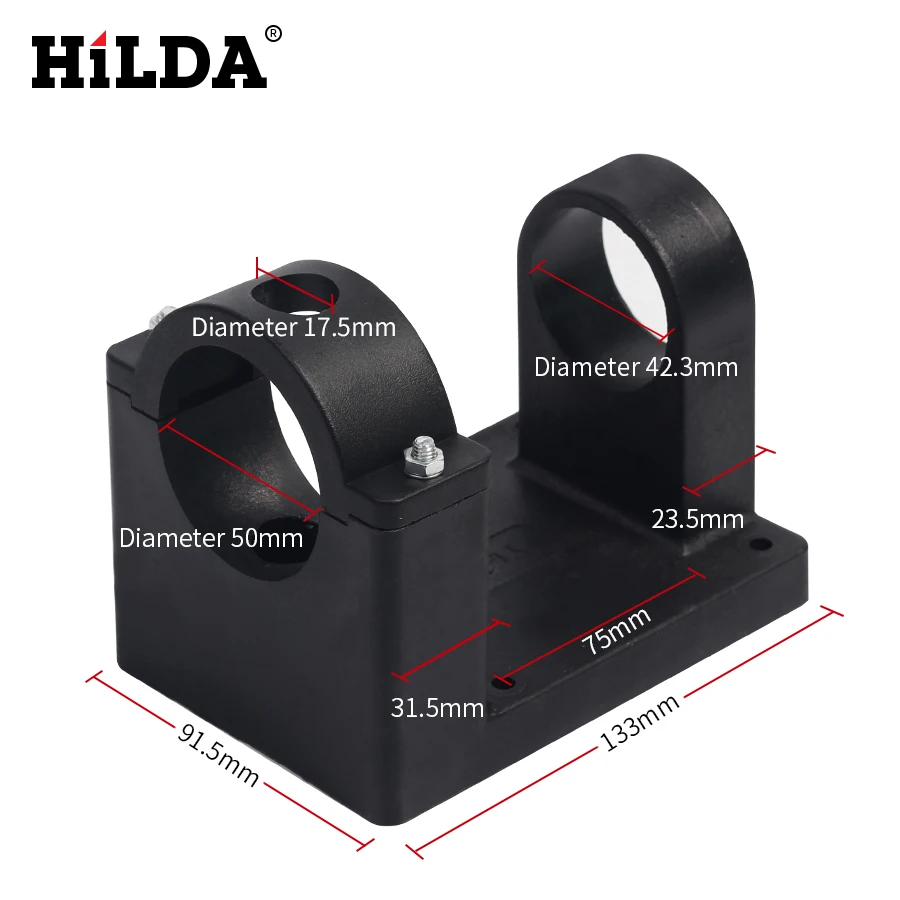 

HILDA Double-Headed Nibbler Metal Cutter Holder For Electric Drill Supplies Accessory Nibber Hole Power Tool Accessories Bracket