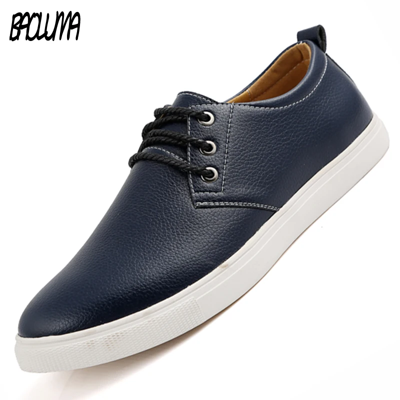 

BAOLUMA New Style Autumn 2018 New England Men's Trend Of Men's Shoes Italy Casual Shoes Leather Shoes Breathable Four Male