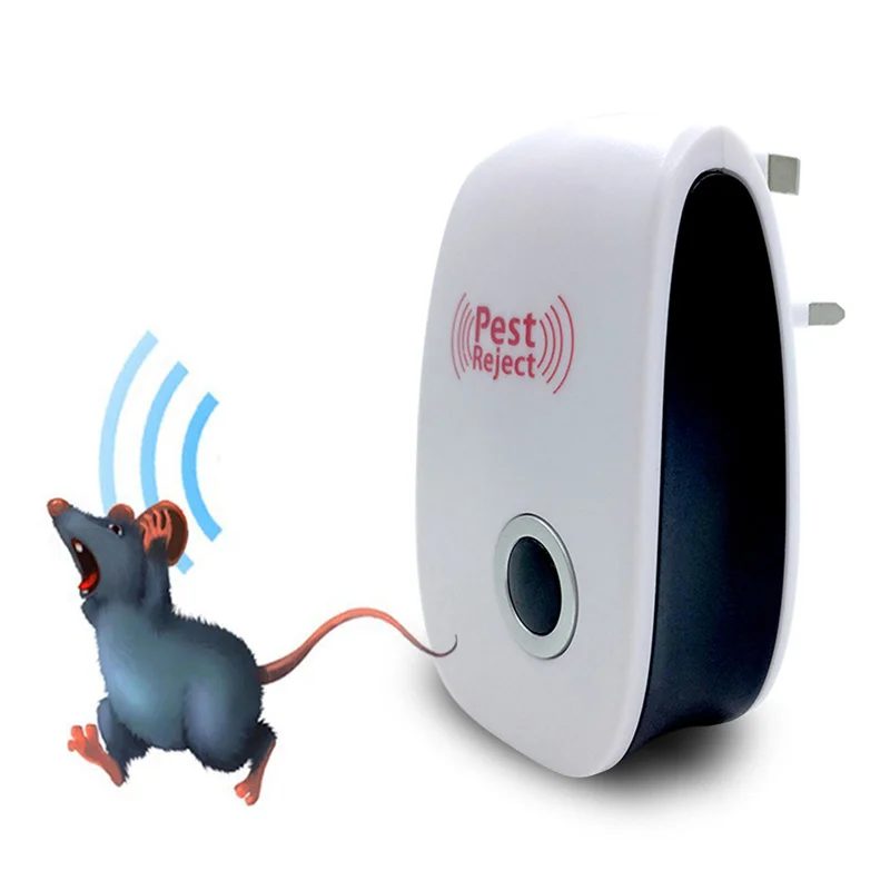 

Enhanced Version Electronic Cat Ultrasonic Anti Mosquito Insect Repeller Rat Mouse Cockroach Pest Reject Repellent UK Plug