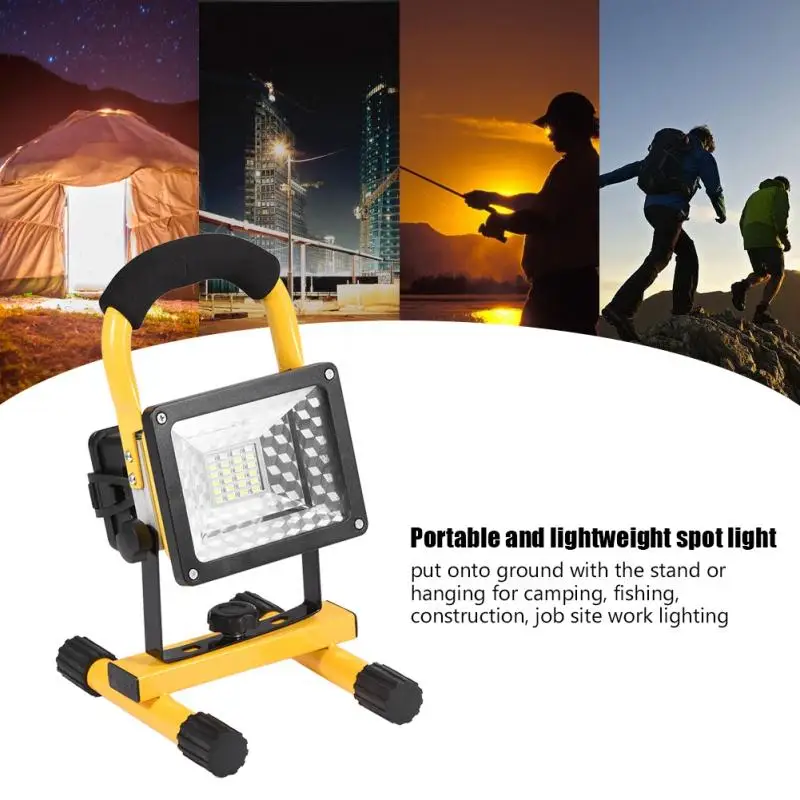 

Emergency Light 24LED Rechargeable LED Work Light Emergency Lamp For Camping Fishing Outdoor luz de emergencia de led para casa