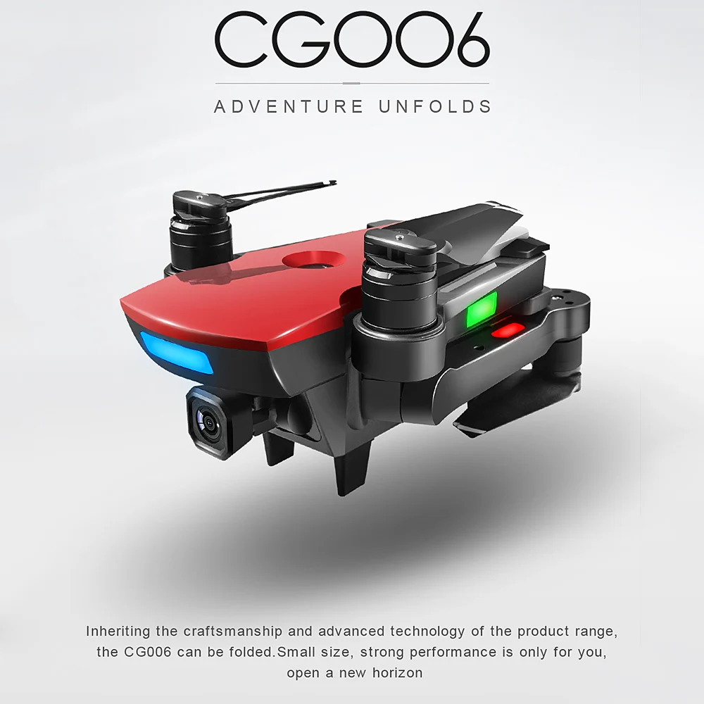 

CG006 Drone 1080P Camera Wide-angle 5G Wifi FPV GPS Positioning Follow Me Altitude Hold RC Drone RC Quadcopter Toys