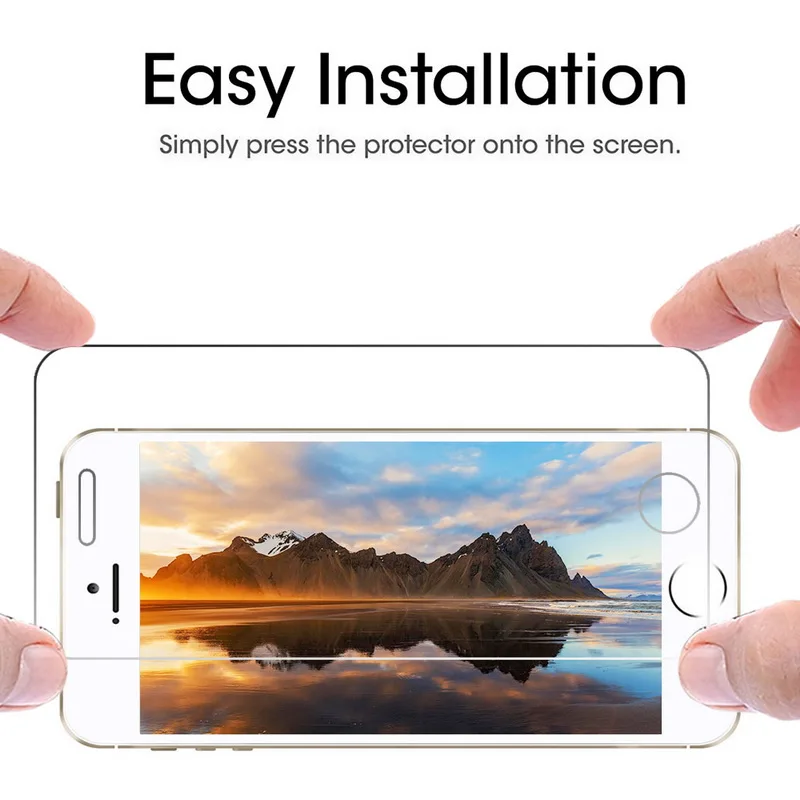 Защитное стекло для iPhone 5S закаленное 5 SE Защитная пленка экрана на 4S 4 Закаленное