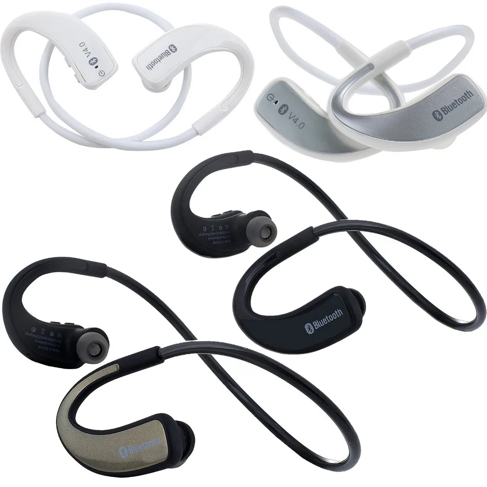 Wireless Bluetooth Headset Sweatrproof Headphone Noise Cancelling
