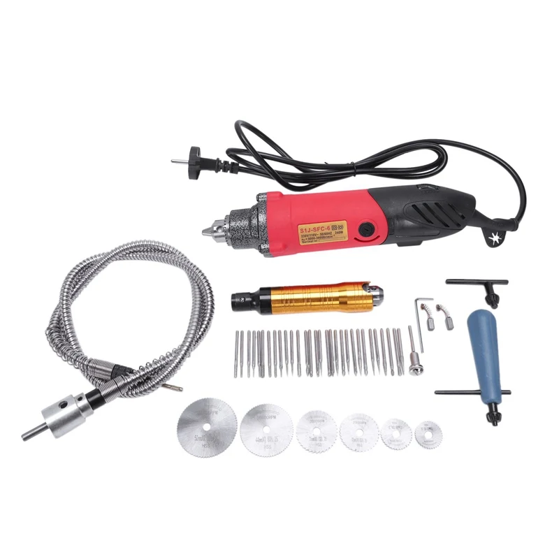 

Eu Plug,240W Engraver Electric Mini Drill Diy Drill Style New Electric Drill Engraving Pen Grinder Rotary Tool Mini-Mill Grind