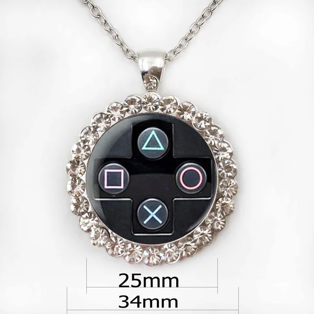 controller necklace geeky boyfriend perfect gift idea jewelry video