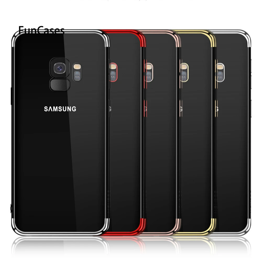 Покрытие мягкий из термопластика чехол s для samsung M20 M10 S8 S9 S10 плюс S6 S7 край J4 J6 A6 A8 A7 A9