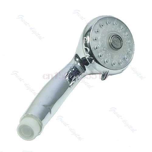 Shower Head Sprinkler Adjustable 3 Mode LED Light Shower Head Sprinkler Temperature Sensor Bathroom