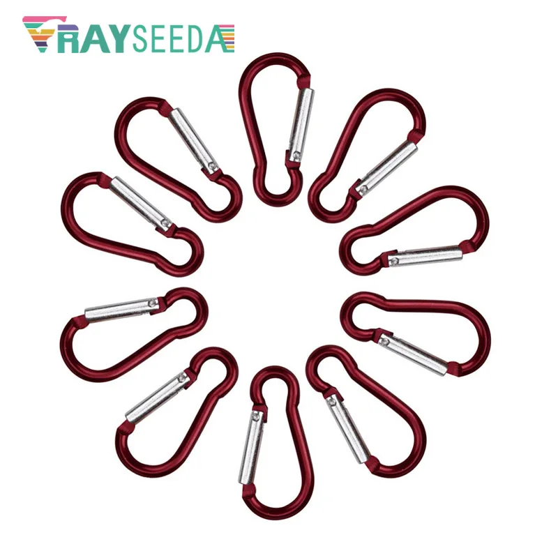 Rayseeda 5 шт./лот многоцветные карабины для скалолазания мини тыква в форме # из