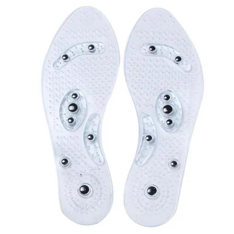 1Pair Foot Massage Insoles Therapy Shoe Comfort Pads