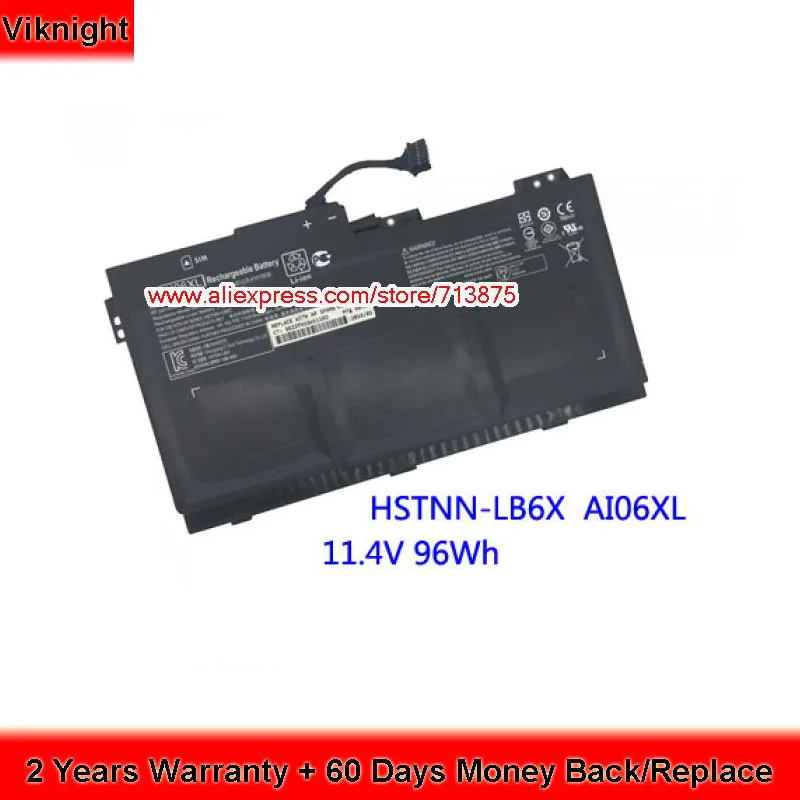 

Genuine AI06XL Battery for Hp Zbook 17 G3 808397-421 HSTNN-C86C 11.4V 96Wh