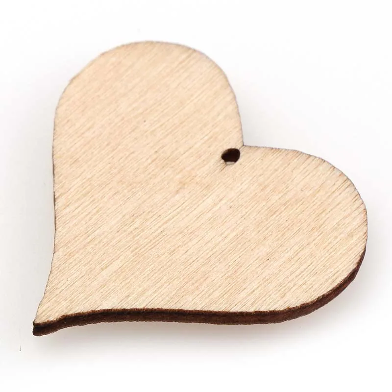  50pcs Wood Chips Blank Heart Cutout Heart Slice Decoration Wooden  Hearts for Crafts Wooden Heart Embellishment DIY Wooden Ornaments Heart Wood  Slices Wooden Shapes Natural Signage