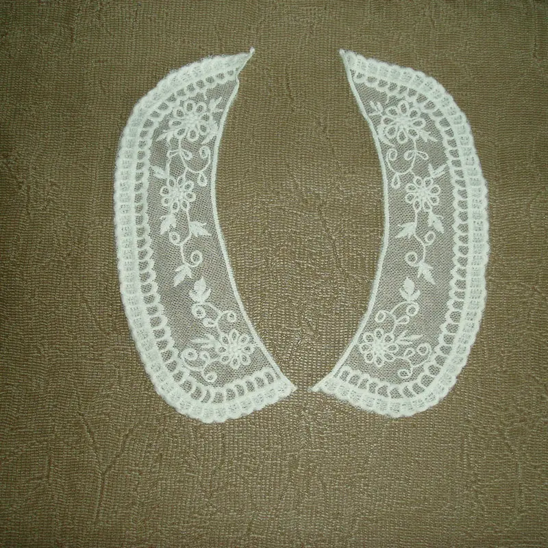 

4pairs/lot embroiderey lace peter pan collar decorative trim DIY sewing supply