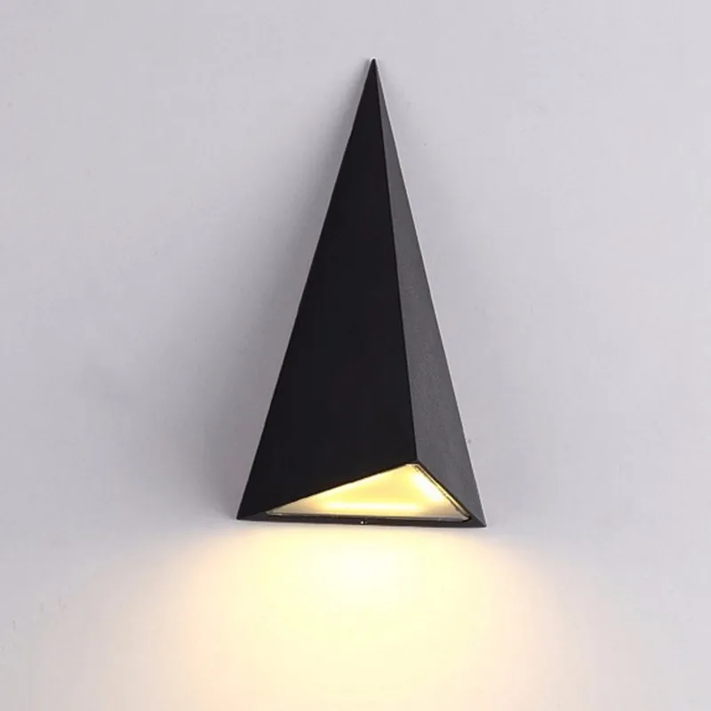 triangle sconce