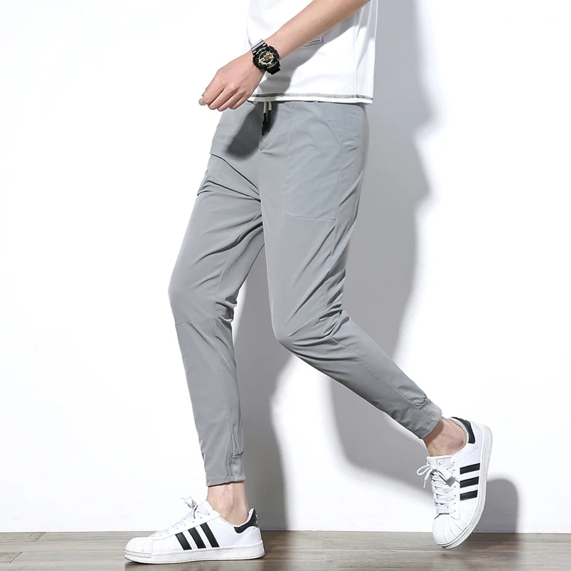 

2019 New Men Pants Fashion Brand solid Joggers Sweatpants Harem Pants Men Slim casual Pants For Men Trousers 4XL 5XL