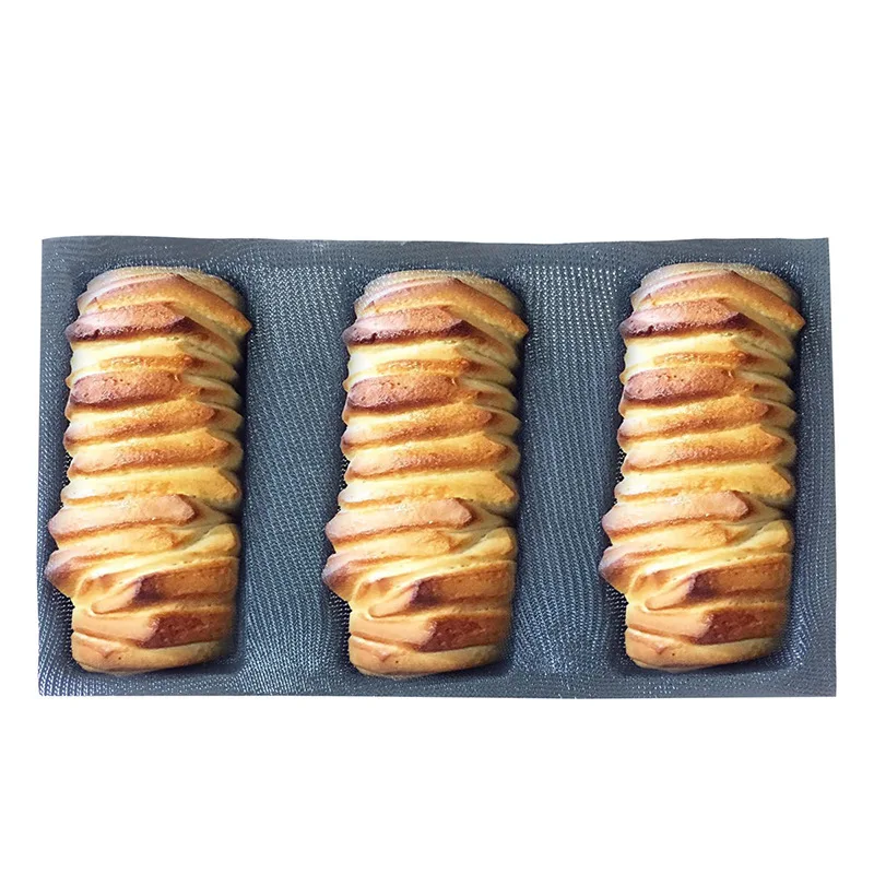 

Silicone Bread Forms Square Shape Bread Molds Non Stick Bakery Tray Silicone Coated Fiber Glass Loaf Crusty Bread Bakeware