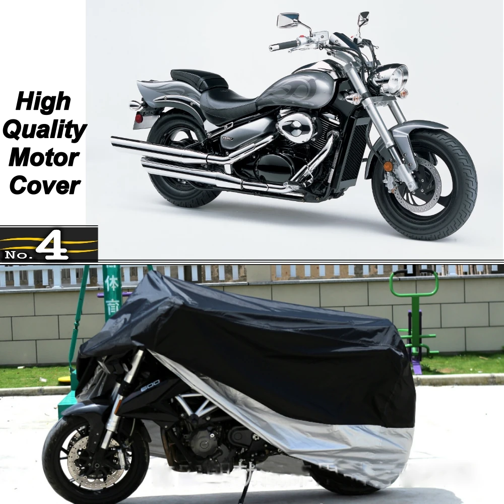 

MotorCycle Cover For Suzuki Boulevard M50 WaterProof UV Sun Dust / Rain Protector Cover Made of Polyester Taffeta