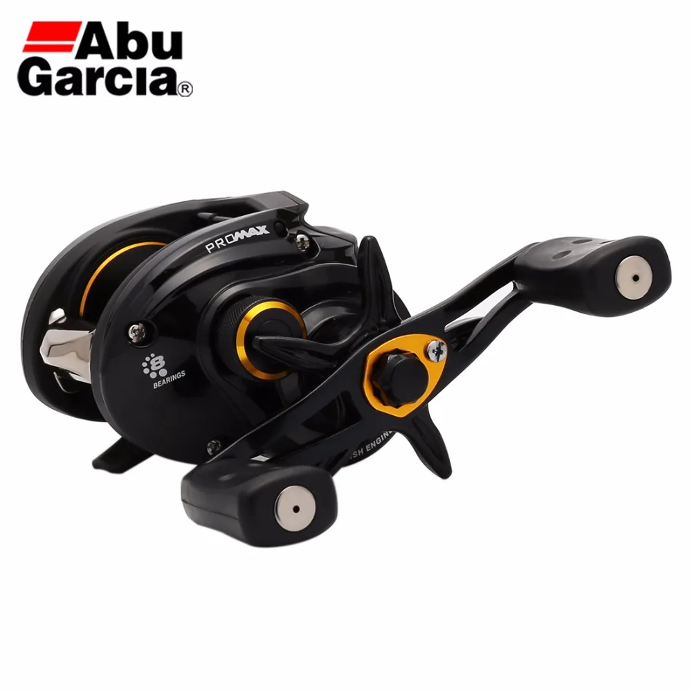 New Abu Garcia Brand Fishing Reel Pro Max3 PMAX3 Right Left Hand Bait Casting 8BB 7.1:1 207g Drum Trolling Baitcasting Reel