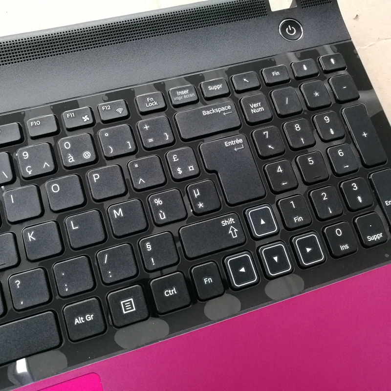Французская раскладка новая клавиатура для ноутбука с подставка под тачпад для samsung 300E5A 300E5C 305E5A NP300E5A NP305E5C BA75-03615A