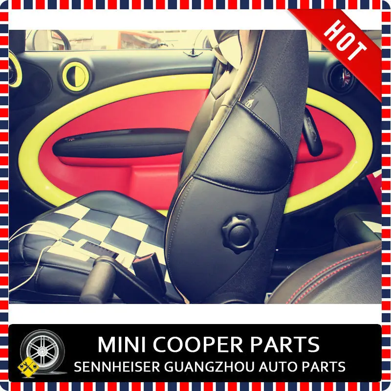 Фирменная Новинка ABS Материал с защитой от ультрафиолетового излучения, стиль Mini Ray чистого желтого золота Цвет внутренний комплект для Mini Cooper Countryman(4 шт./компл