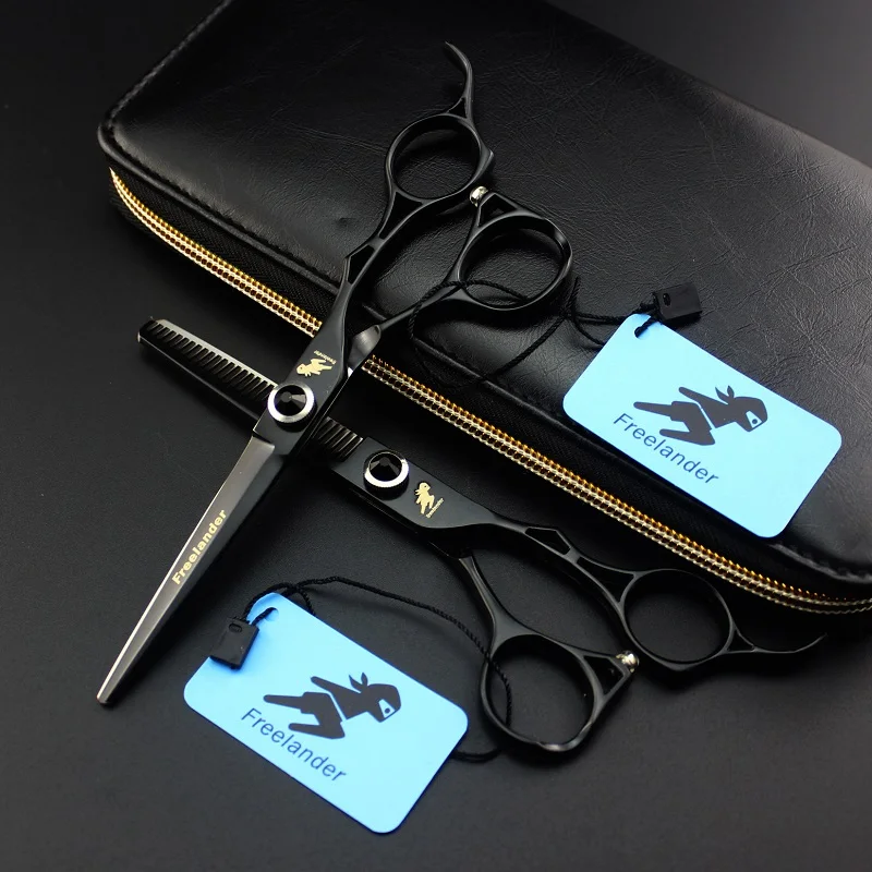 

NUM-0019 Professional hairdressing scissors 6.0 6CR hair scissors 6CR steel barbearia tijeras de peluqueria professional