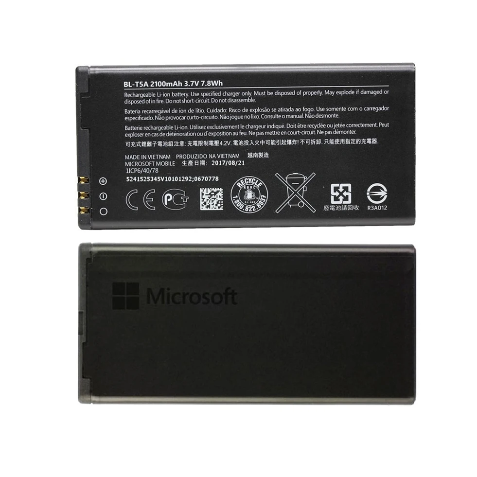Оригинальный аккумулятор для телефона Nokia Microsoft Lumia 550 Lumia550 с аккумулятором на 1 2 5 8