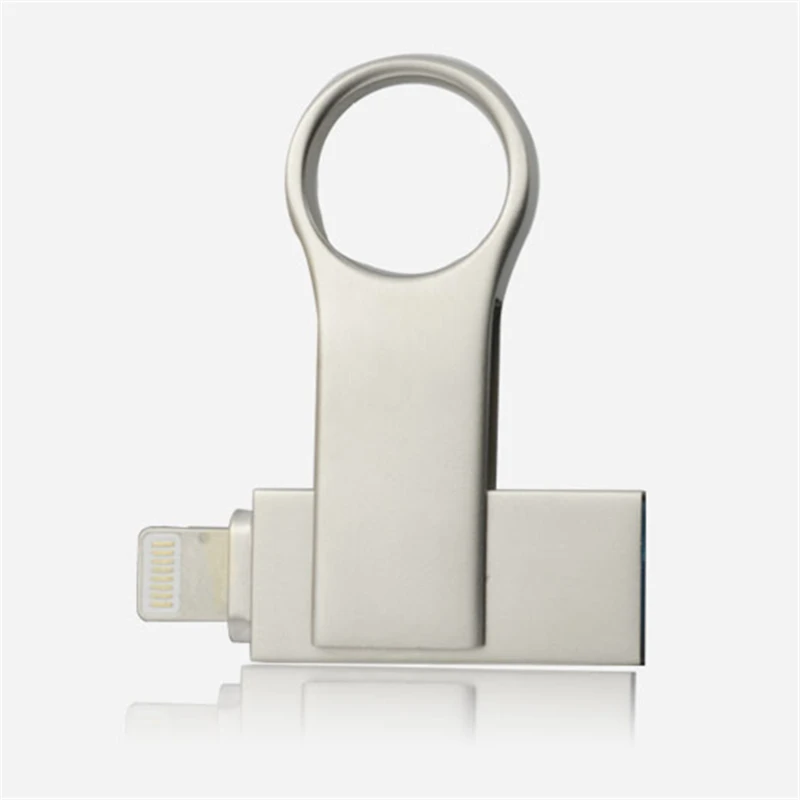USB флеш-накопитель 32 Гб 64 для iPhone 7 Plus 6 5 5S Lightning to Metal Pen Drive U Disk ios9/iOS10 memory stick 128 ГБ 16 |