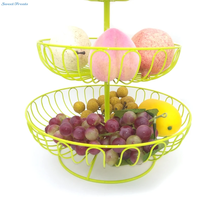 Produs Sweettreats Colorful Fruit Rack 3 Tier Steel Layered Free