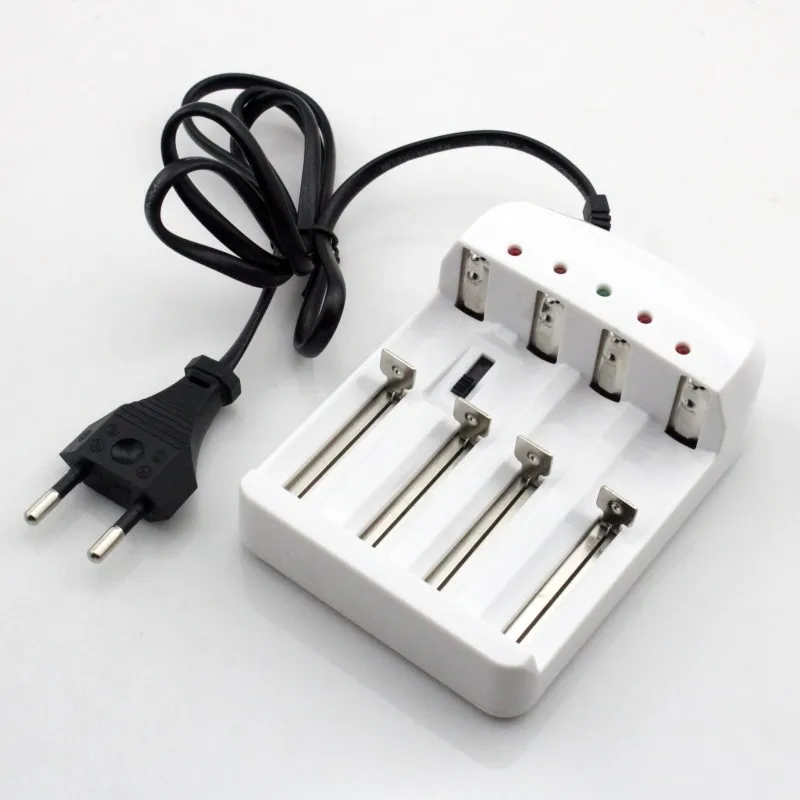 

yupard 18650/26650/14500/16340/10440 Auto Off Battery Charging Charger 4.2V 3.6V Li-ion Battery 1.5V 1.2V battery AA/AAA