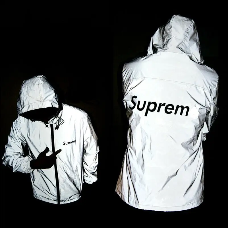supreme windbreaker reflective